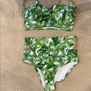 2 piece swim suit